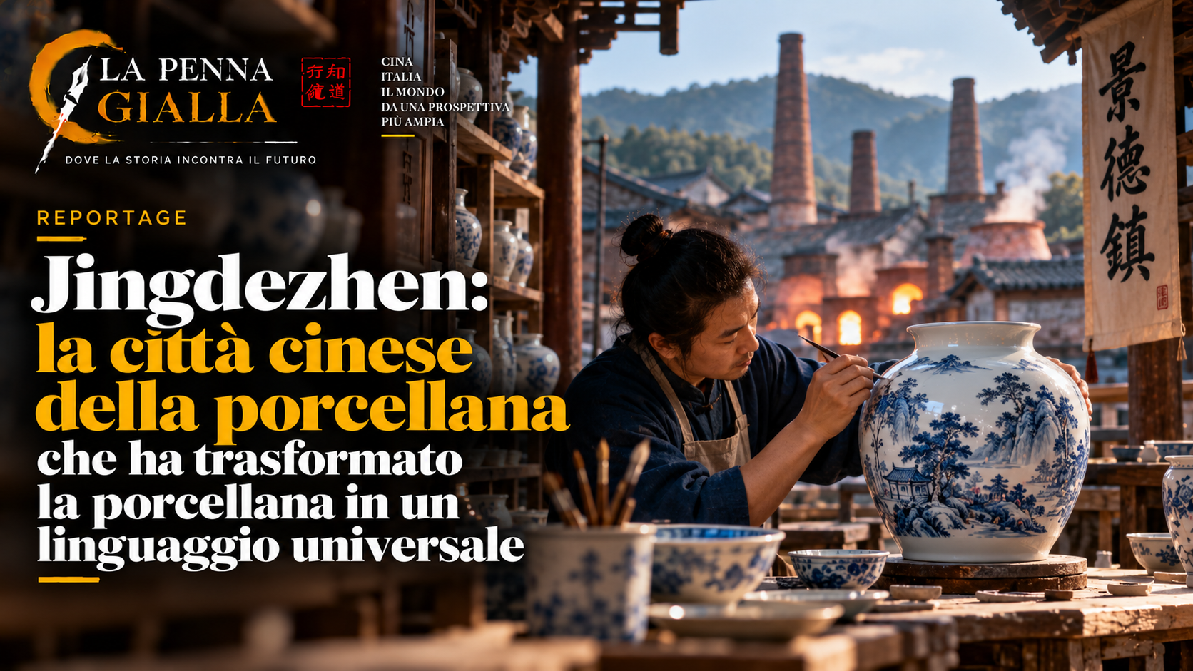 Jingdezhen: la città cinese che ha trasformato la porcellana in un linguaggio universale